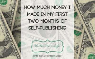 How much money I made in my first two months of self-publishing