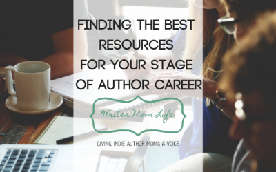 Finding the best resources for your stage of author career