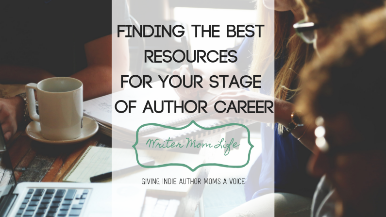Finding the best resources for your stage of author career